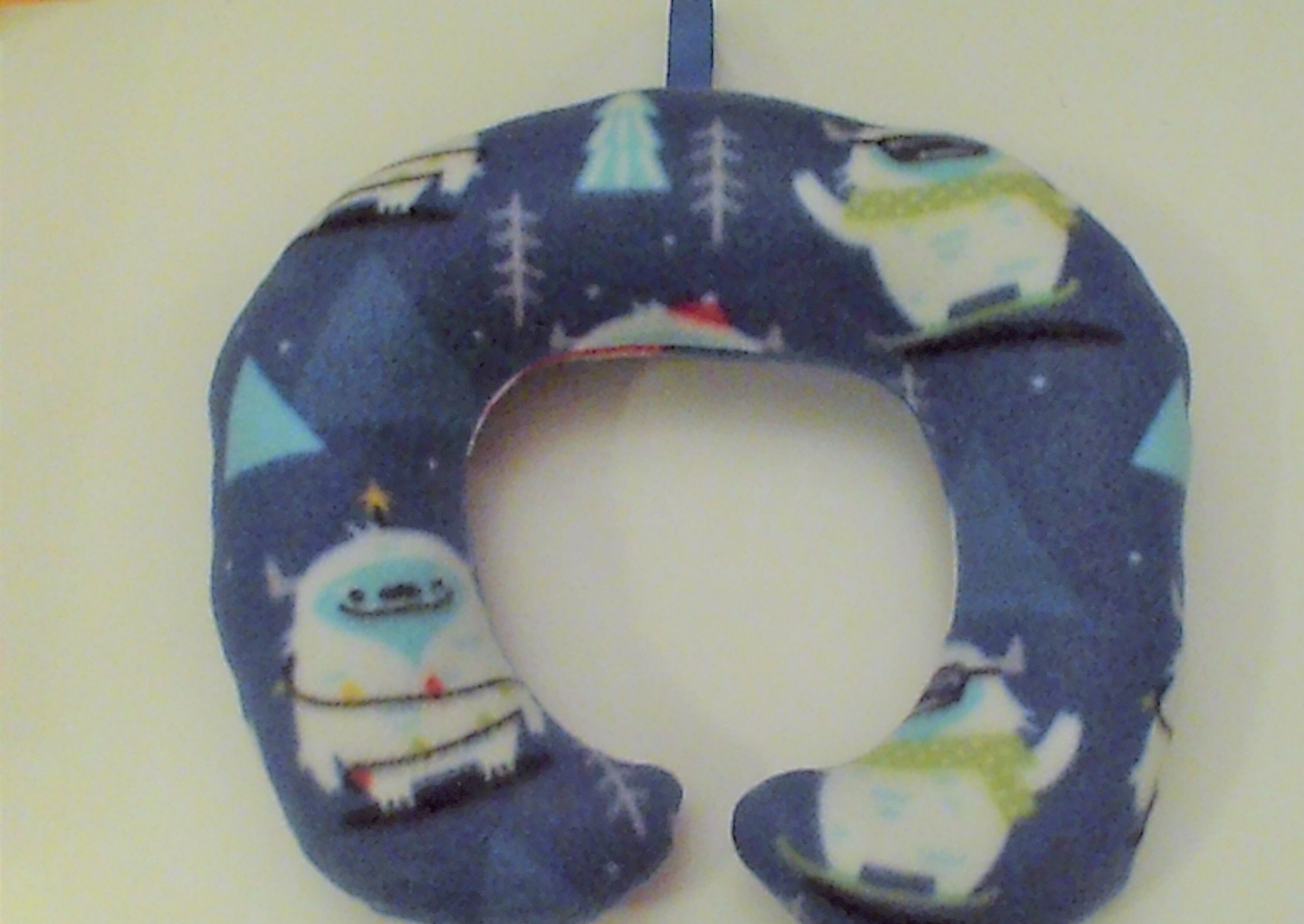 fleece neck pillow