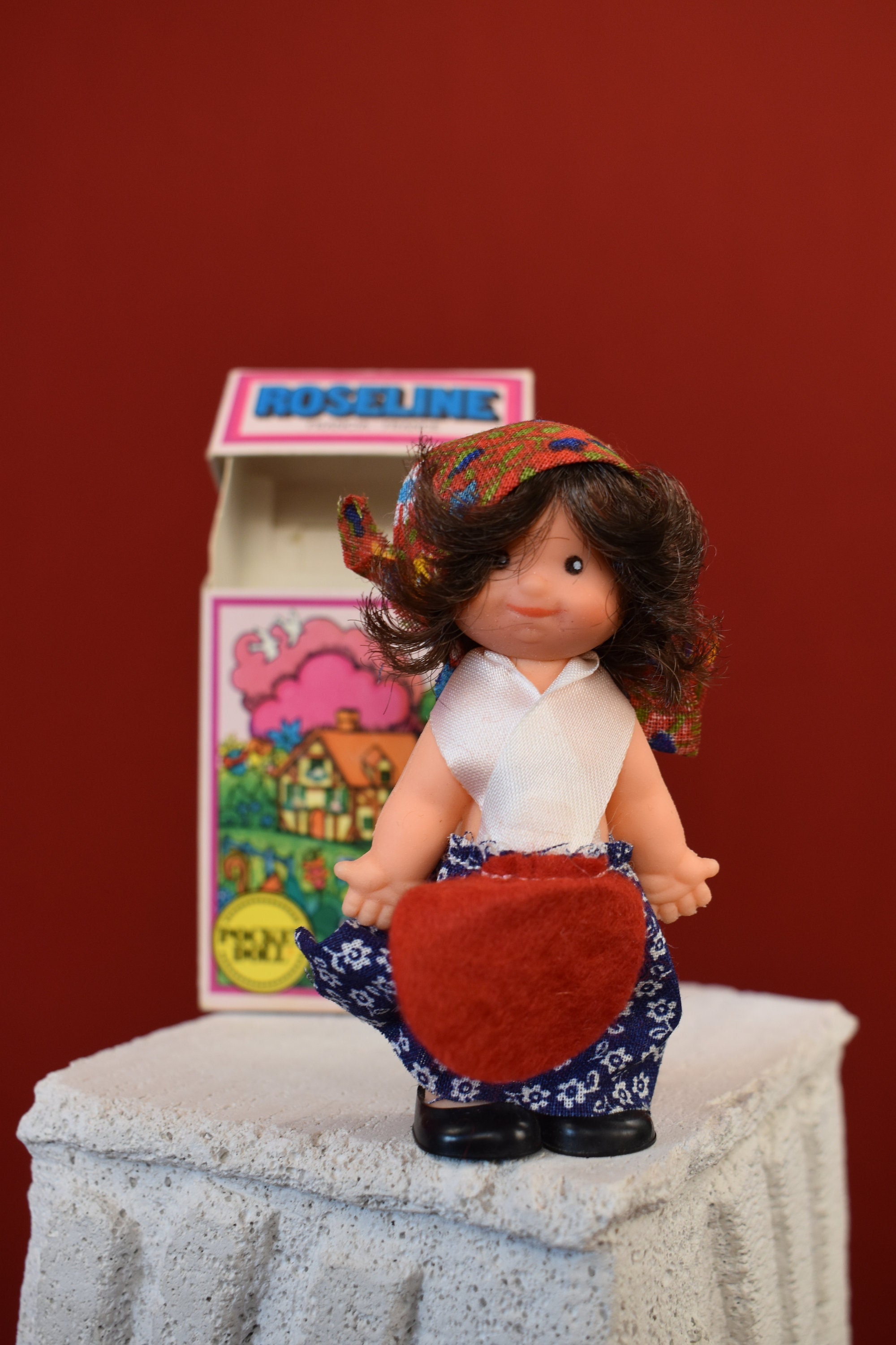 Vintage Fiba Collector Doll - Etsy