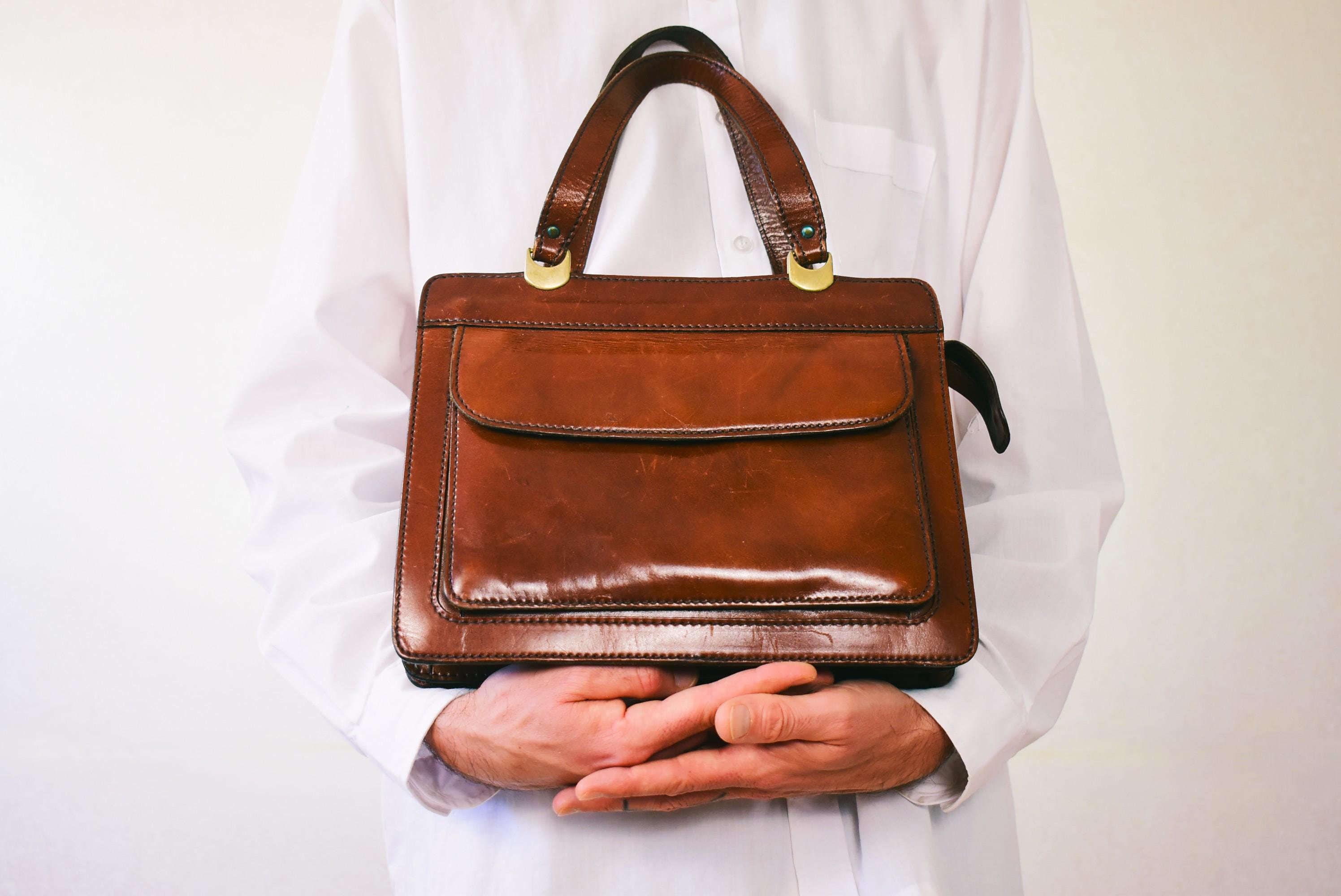 70s Italian Leather Bag Australia