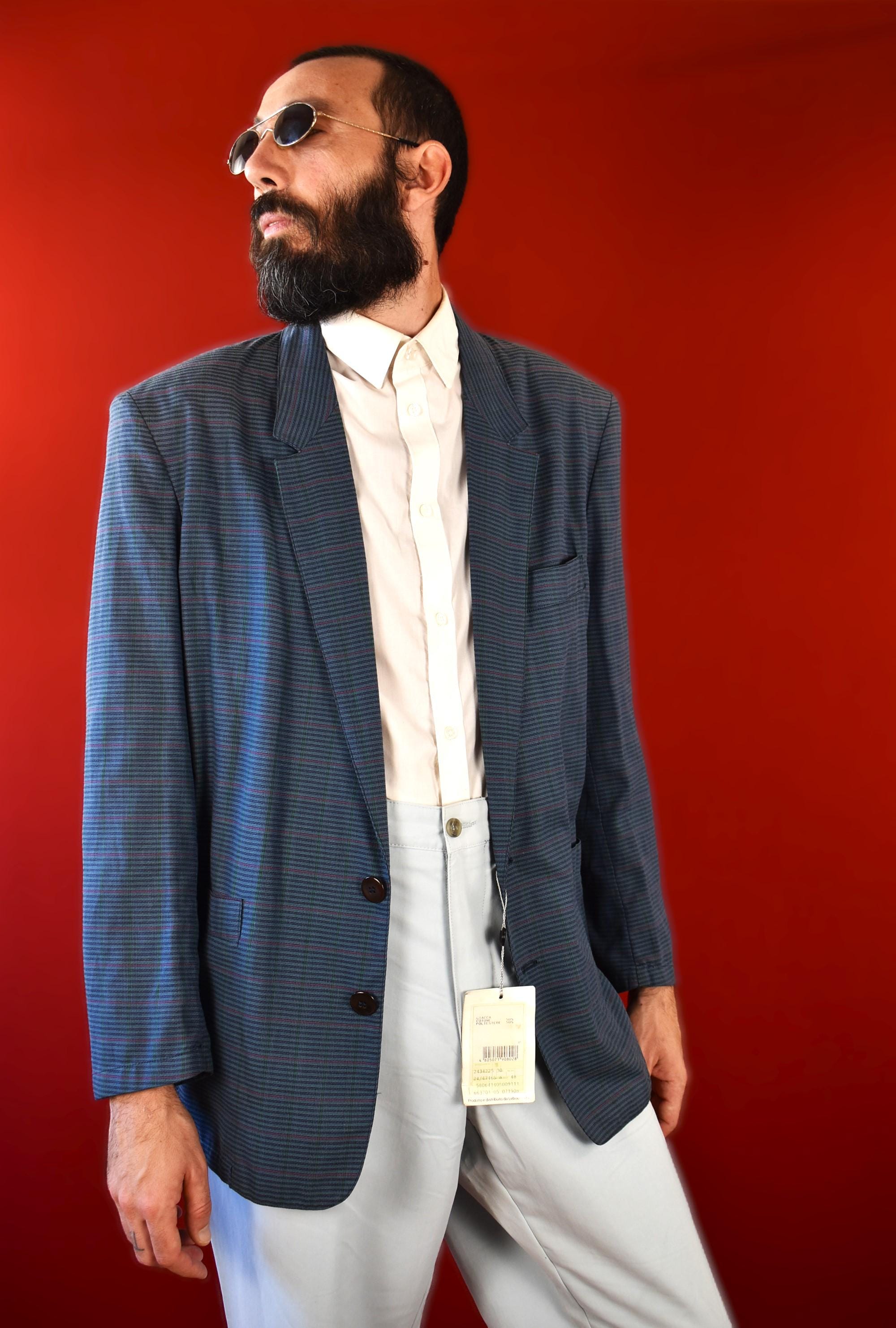 1950s Striped Blazer - Etsy