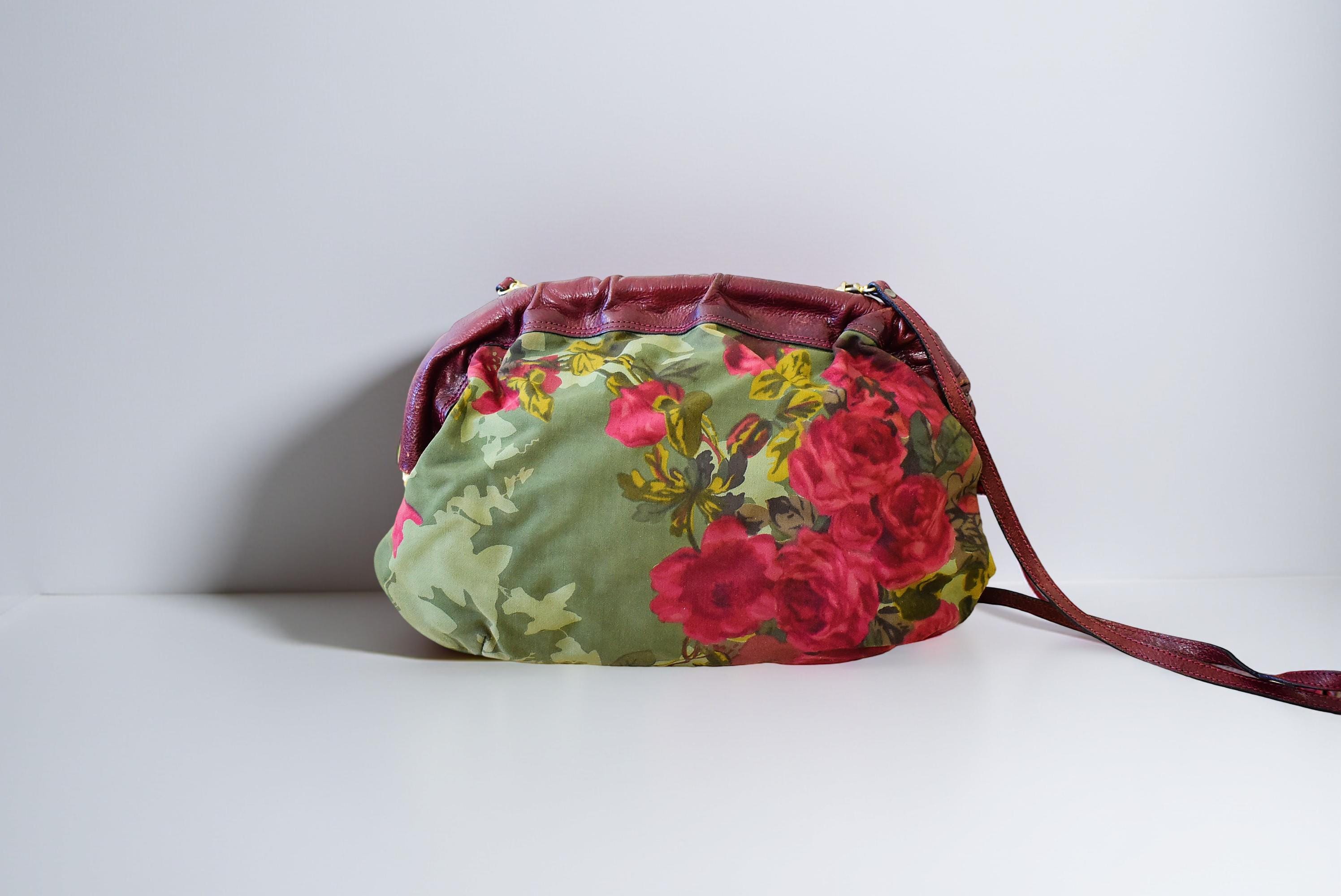 Vintage Red Rose Bag - Etsy Canada