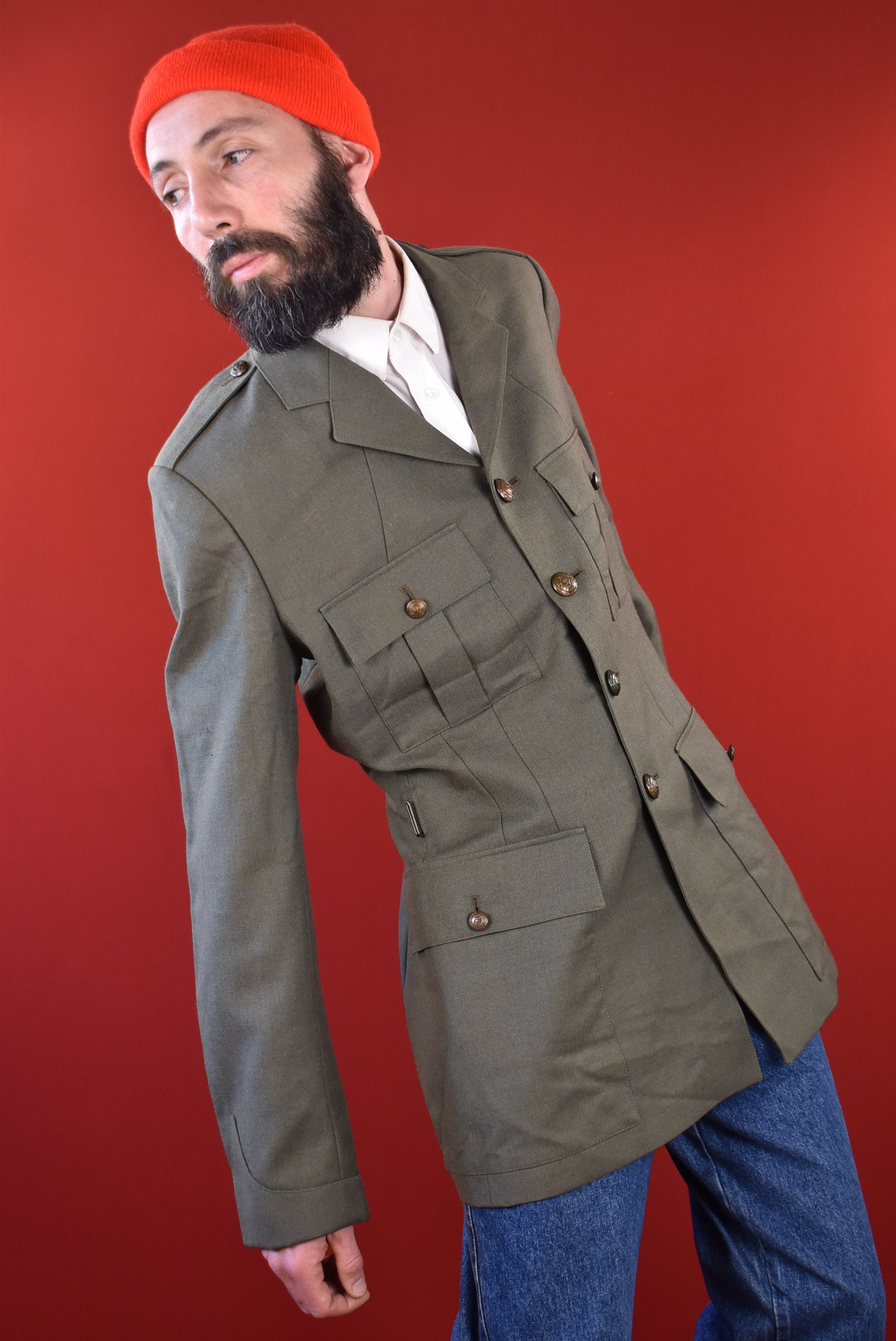 Military blazer men hotsell