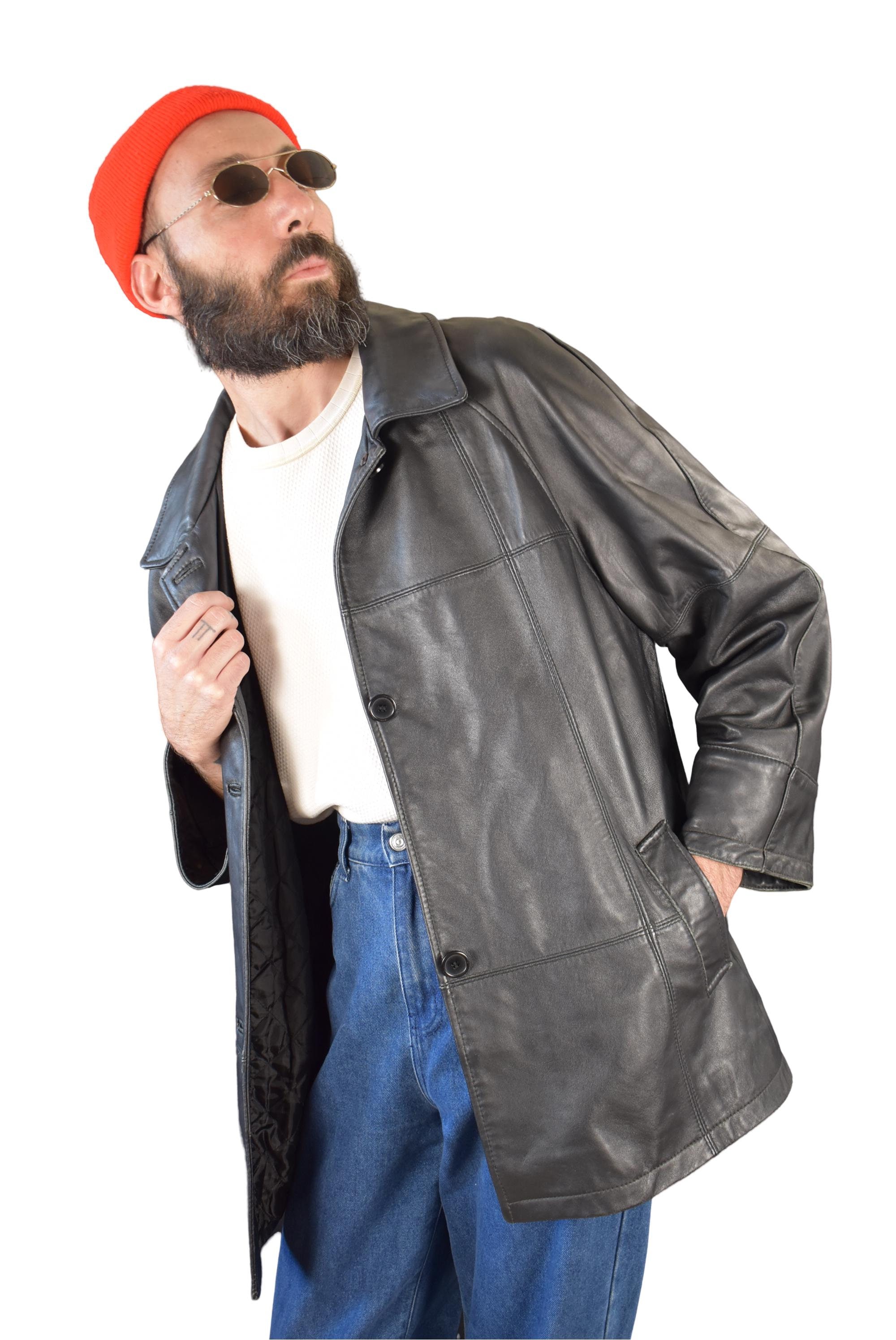 ジャケット・アウター leather knit jacket 80's~ old Italy $_12.JPG?set_id=880000500F