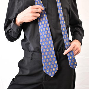 TRUSSARDI Vintage Tie | Made in Italy | Silk Tie | Vintage Men's Clothing | Vintage Suit | Vintage Accessories | Event Marriage | Pattern