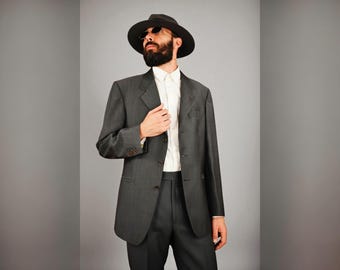 Vintage 90s Hilton Time Made in Italy Blazer Coat - Etsy