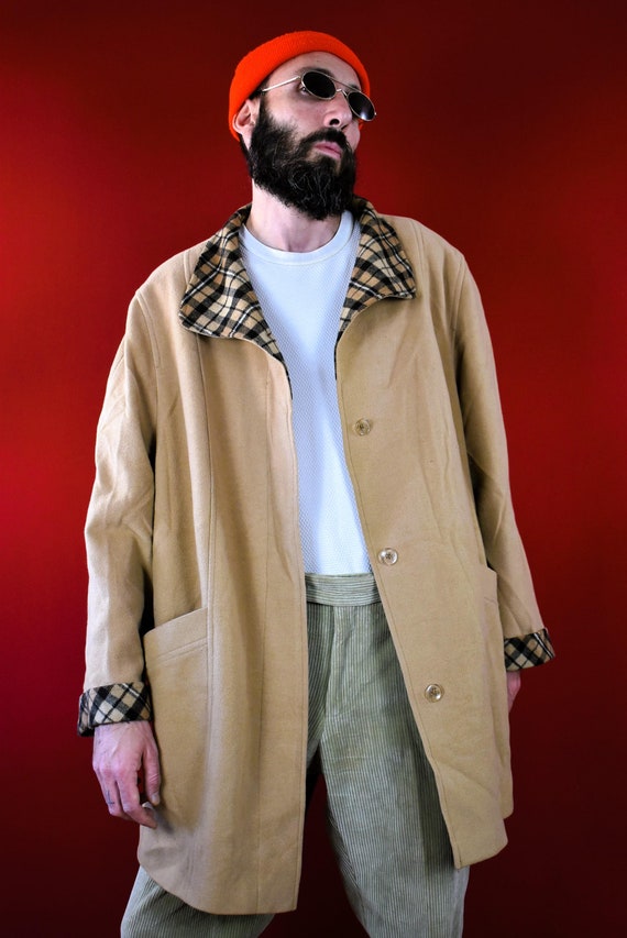 Y's 新品未着用　LINEN/NYLON PLAID TRENCH COAT LINEN/NYLON PLAID TRENCH COAT – THE SHOP YOHJI YAMAMOTO