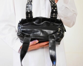 バッグ Y2K grunge City shoulder bag Black mini Y2K grunge City shoulder bag Black mini 00s archive shoulder bag