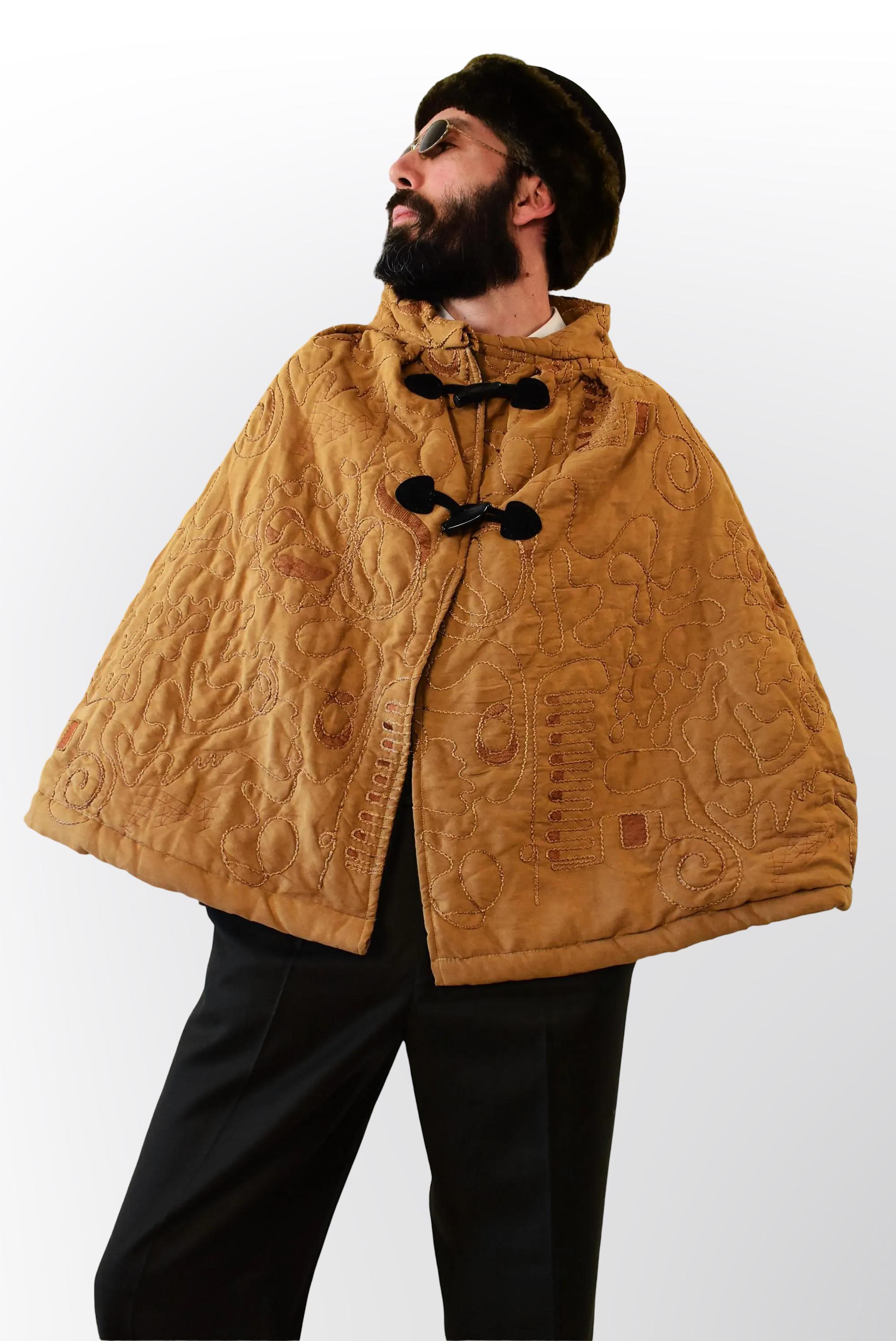 80s Wool Cape - Etsy