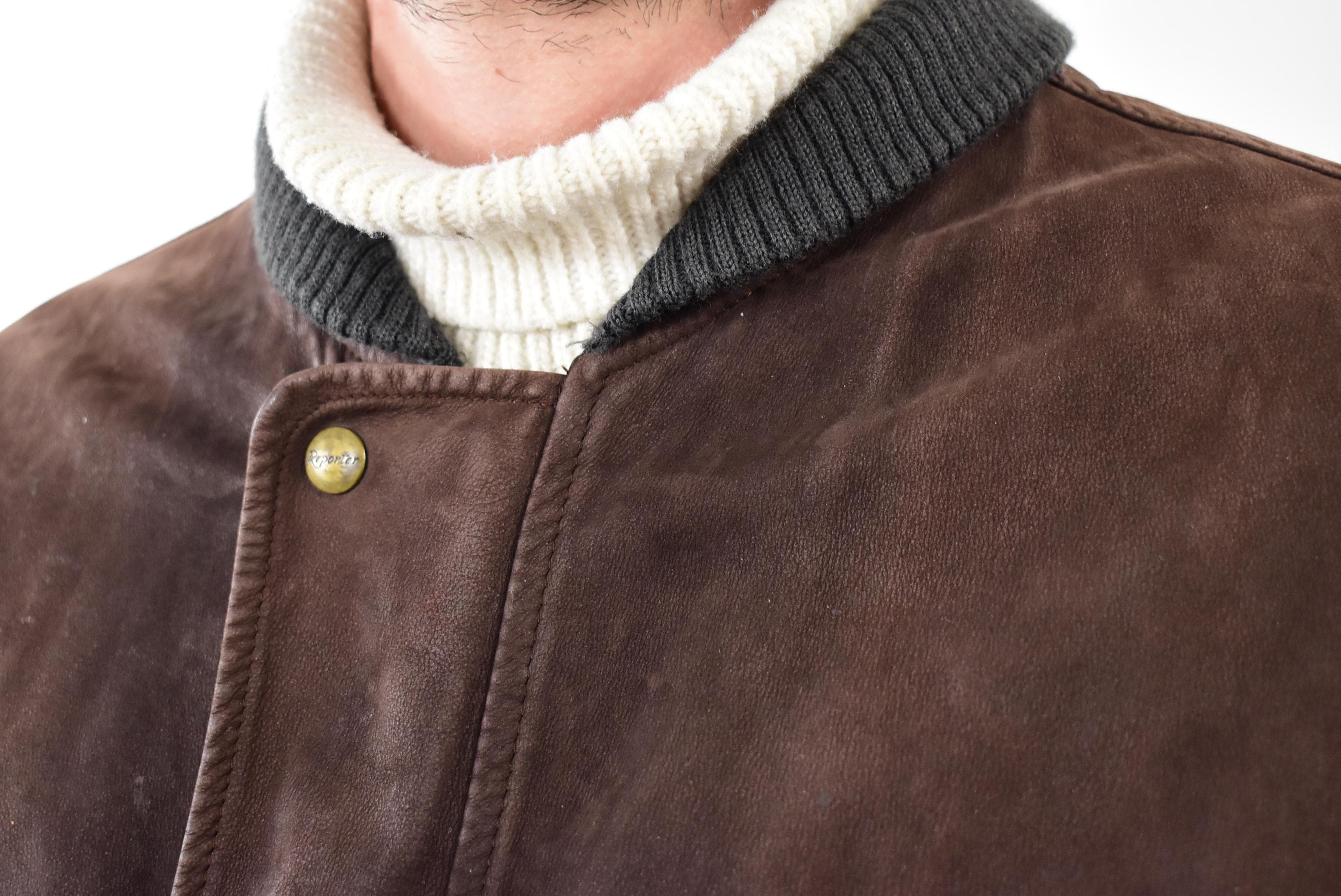 Designer Valentino Garavani Suede Bomber Jacket: 80s Limited