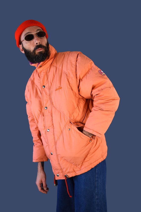 DIADORA Vintage 90s Down Jacket Removable Sleeves Reversible Padded Ski Jacket Purple and Orange Old School Stretwear - Etsy DIADORA Vintage 90s Down Jacket Removable Sleeves Reversible Padded Ski Jacket Purple and Orange Old School Stretwear - Etsy