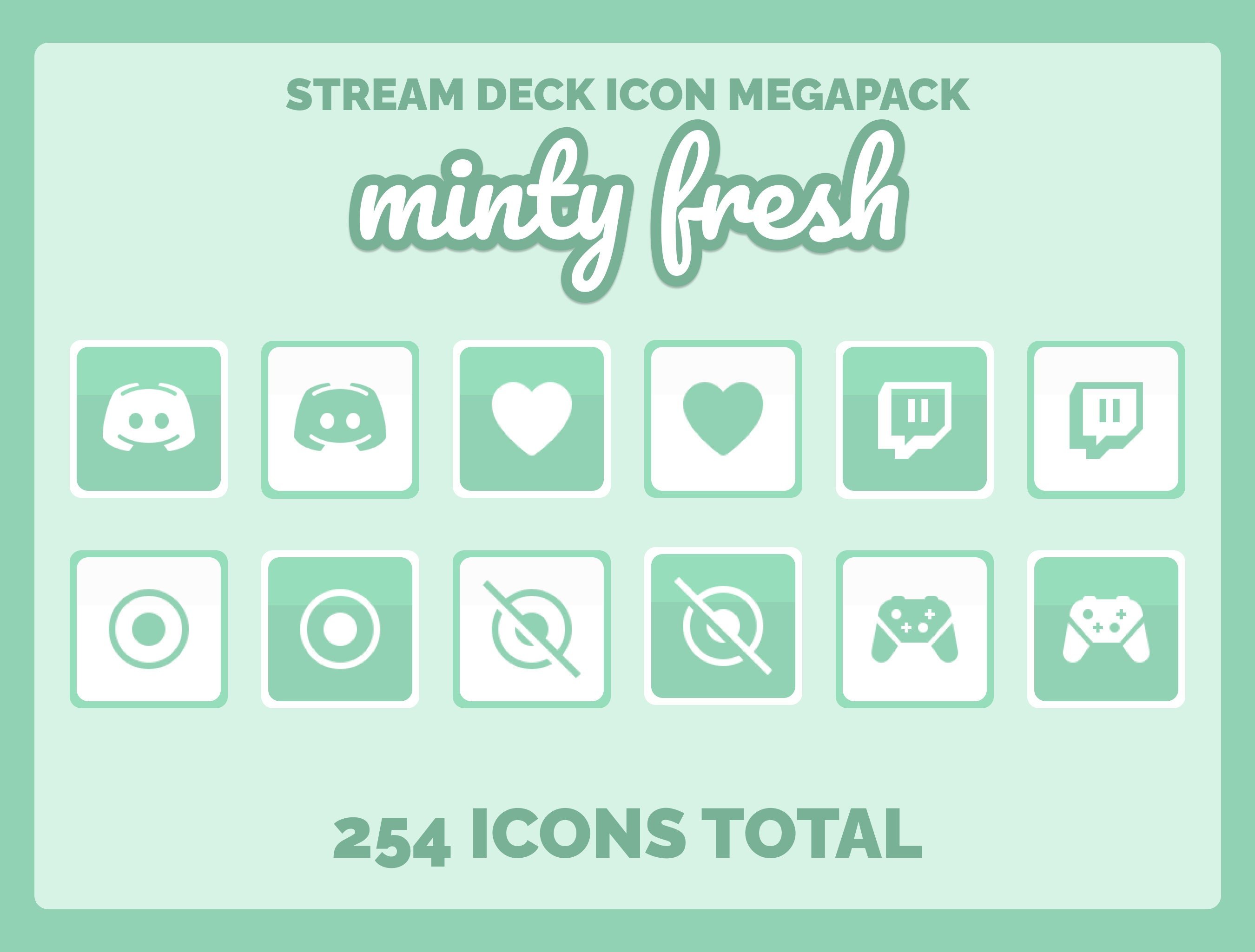 Mint Green Icons Etsy Hong Kong