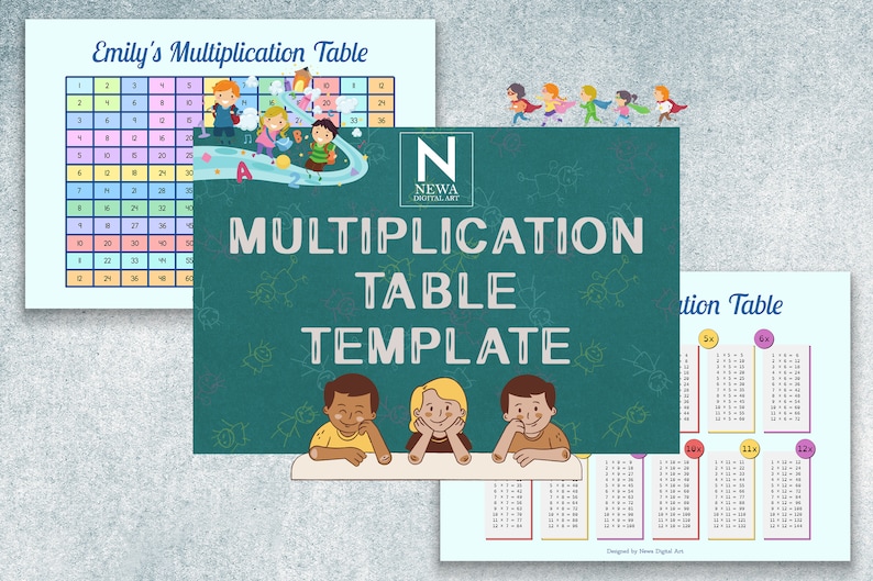 times-tables-multiplication-square-chart-template-personalised-tutorial