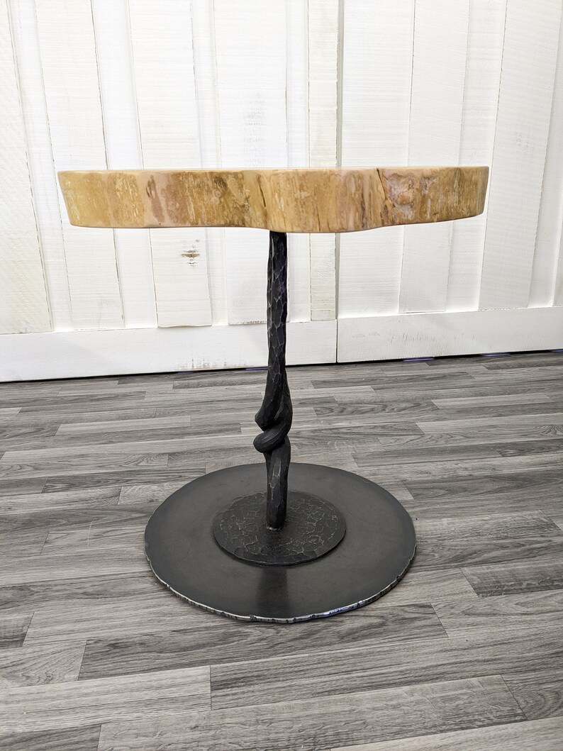 Durango Hand Iron Side Table base Only Etsy