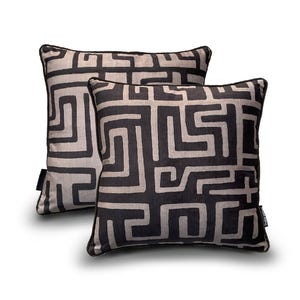 Chocolate African Velvet Cushion Cover, Luxury Pillow Cases, Luxury Bedding, Throw Pillows for Sofa & Bed, Designer Cushion, body pillows