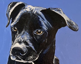 Pet painting custom hand painted pet portrait