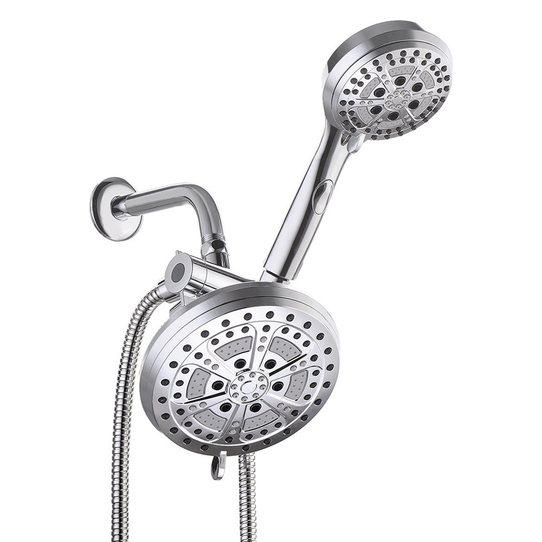 Shower Head/handheld Combo, WASSERN 7 High Pressure 3 Way Diverter