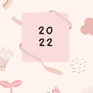 2022 planner (minimalistic) / goodnotes / pdf