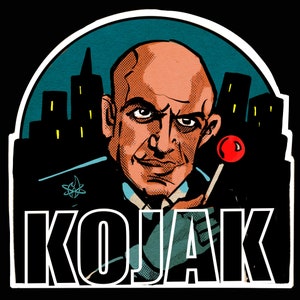 Vinyl Sticker -  70’s Detective Series: Kojak