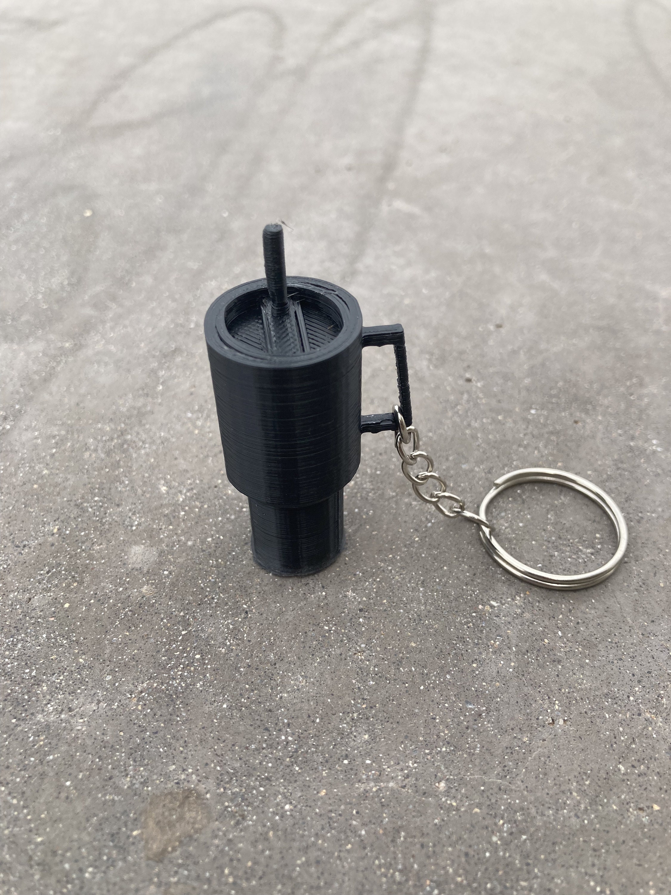 Mini Stanley Tumbler Pill Container Keychain/ Mini Storage Keychain/ Mini  Stanley Tumbler/ Pill Organizer/ Cute Keychain/ Stanley Tumbler/ 