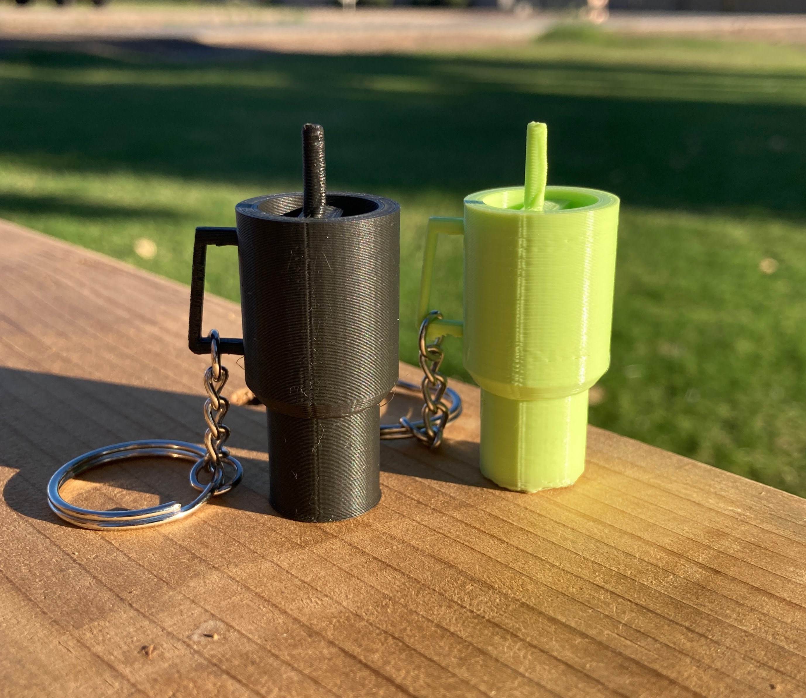 Majestik3D Mini Stanley Tumbler Keychain | 3D Printed | Trendy Cup | Gifts Under 10 Dollars