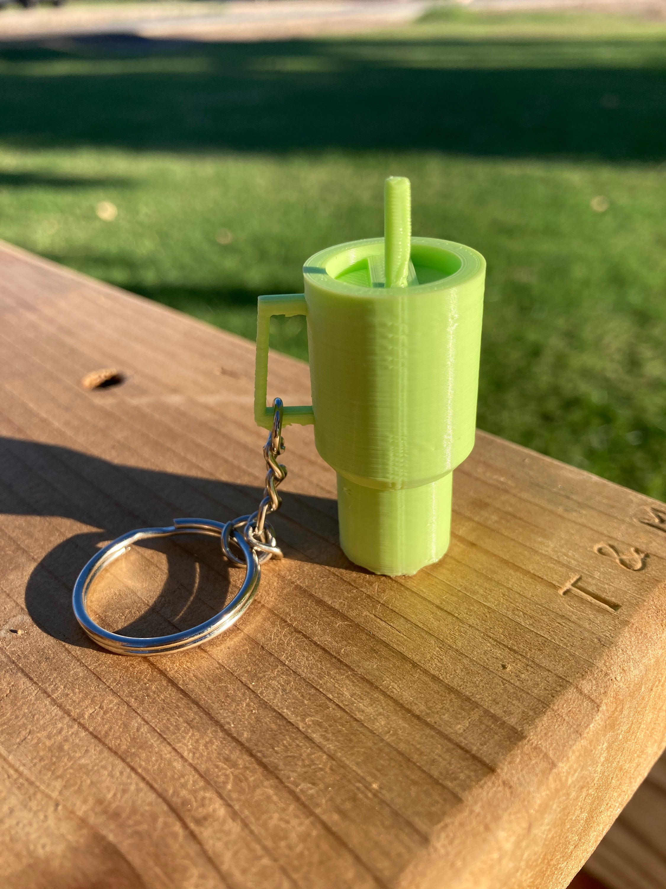 Mini Stanley Tumbler Pill Container Keychain/ Mini Storage