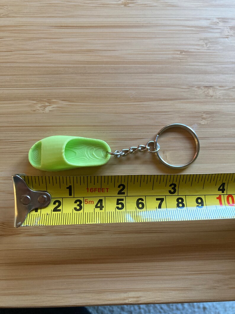 Mini Yeezy Slide Keychain/ Mini Shoe Keychain/ Shoe Keychain/ Cute