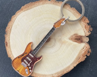 Fender Custom shop Artisan guitar keychain