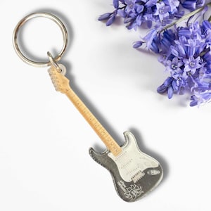 Fender Stratocaster Eric Clapton Guitar Keychain