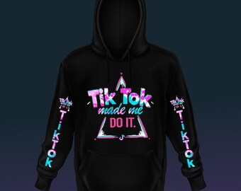tik tok hoodie kids