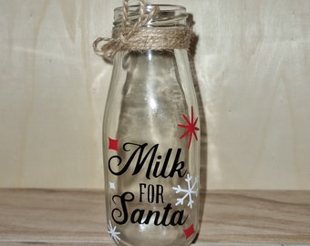 Santas Milk Bottle