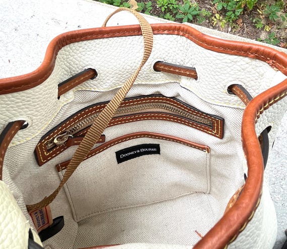 DOONEY & BOURKE Drawstring Small Mini White Ivory… - image 6