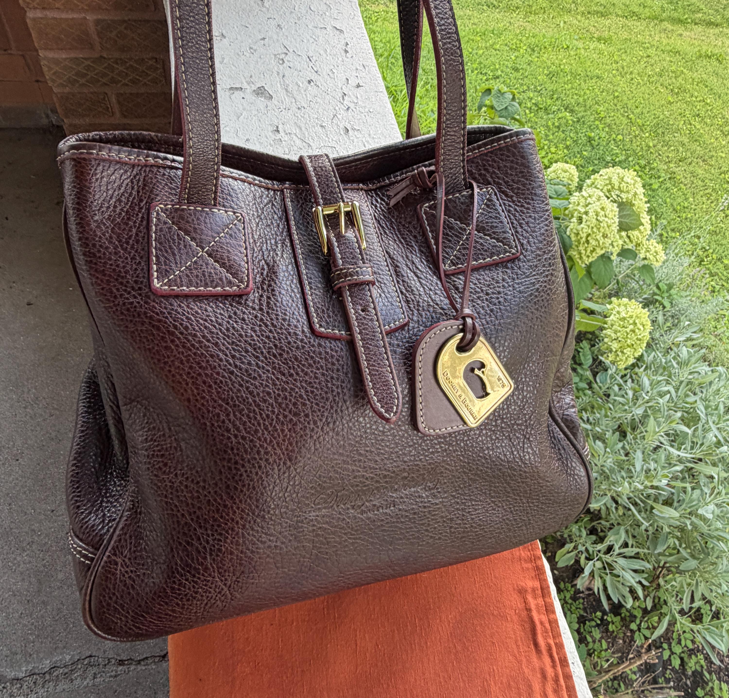 Leather Tote Dooney and Bourke - Etsy