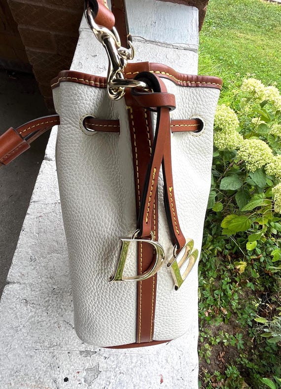 DOONEY & BOURKE Drawstring Small Mini White Ivory… - image 3