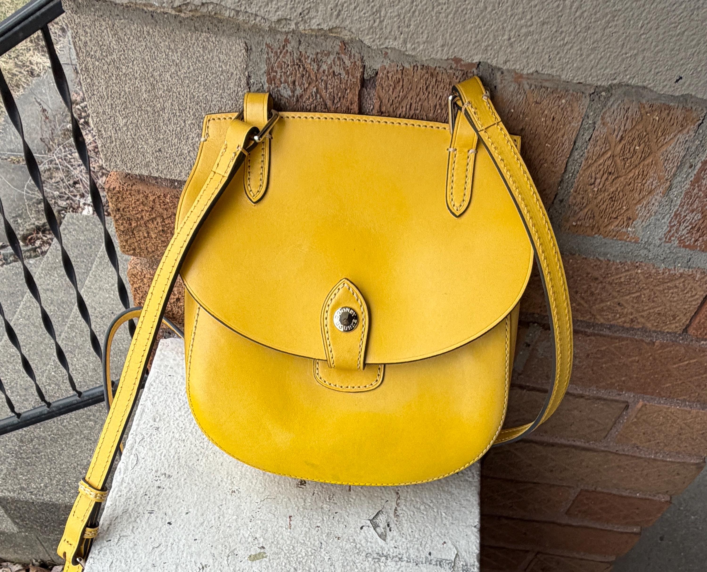 Yellow Dooney Bourke - Etsy