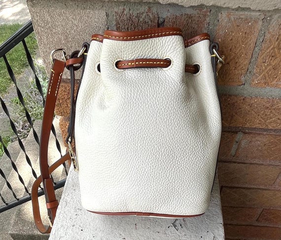 DOONEY & BOURKE Drawstring Small Mini White Ivory… - image 2