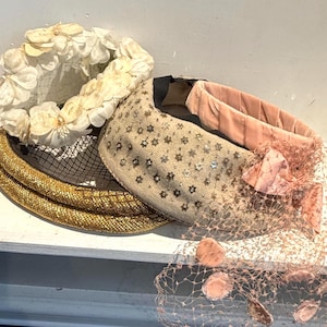 Vintage Half Hat Gold - Etsy display picture 1