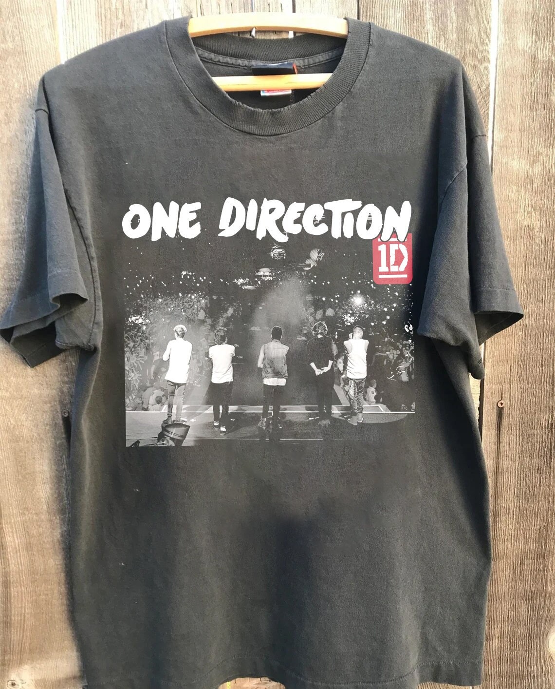 ONE DIRECTION T SHIRT Band Concert Harry Styles 1D Color Blocks NWOT  Juniors XS