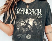Maneskin バンドTシャツ M 2023 World Tour 日本公演 マネスキン Maneskin 2023 World Tour 日本公演グッズ - メルカリ