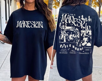 Maneskin 2side Shirt, Maneskin World Tour 2023 Shirt