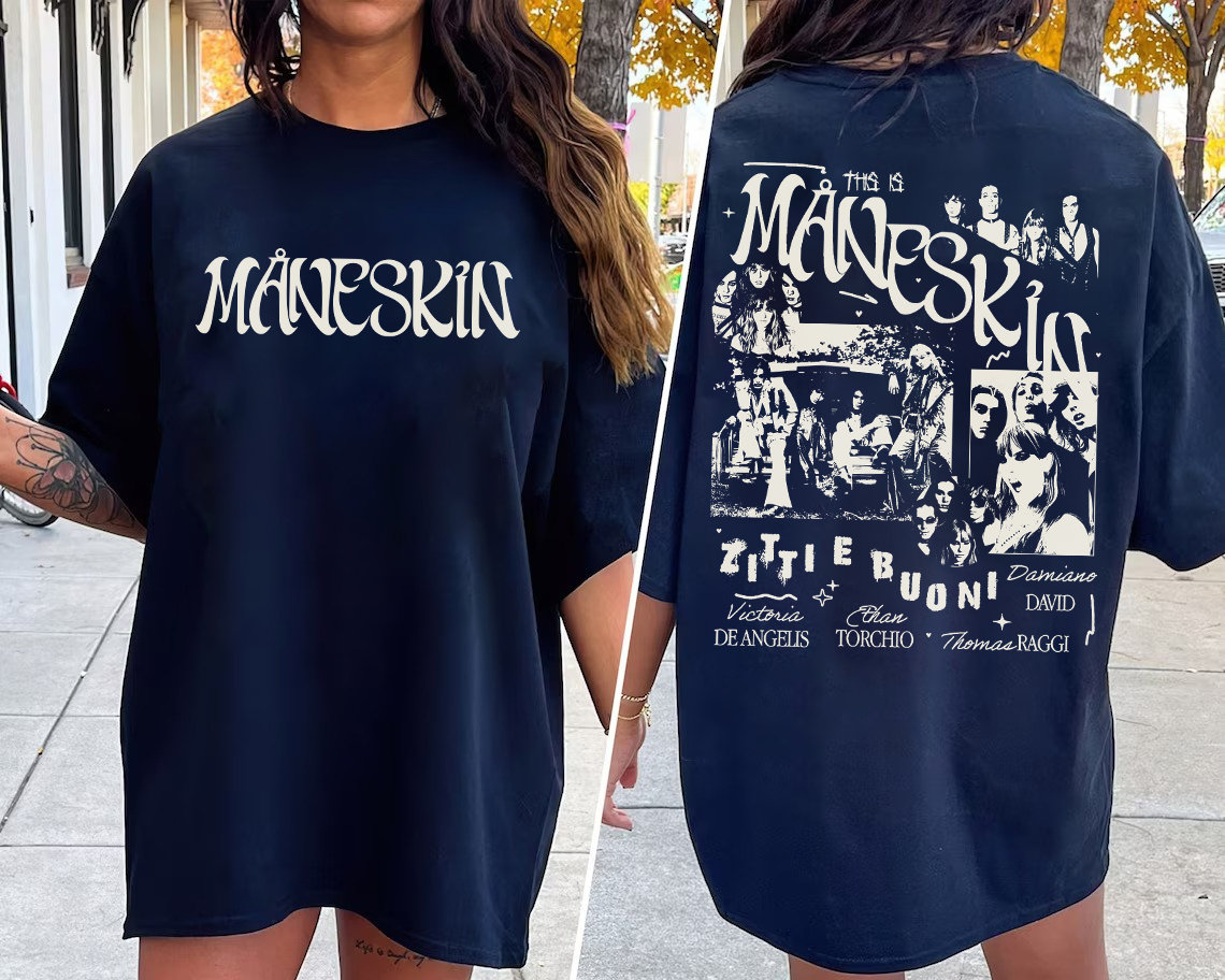 Maneskin バンドTシャツ M 2023 World Tour 日本公演 マネスキンManeskin 2023 world tour日本公演 Tシャツ M