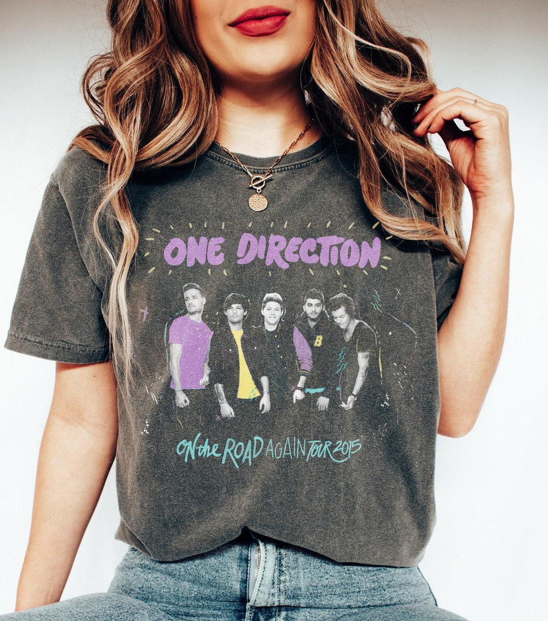 Comfort Colors One Direction Shirt, One Direction World Tour Shirt