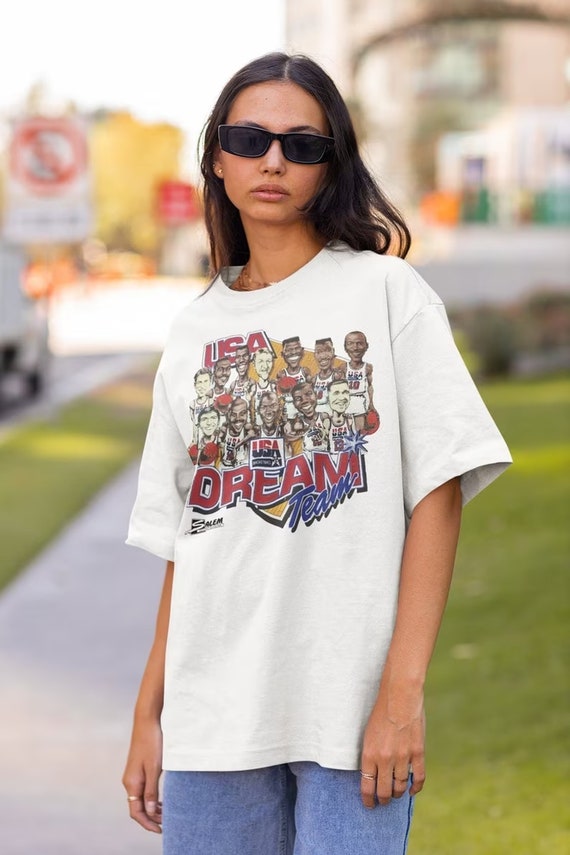 The Dream Team 92 Tshirt vintage Style 1304353110 - Etsy