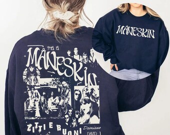 Maneskin 2side Shirt, Maneskin World Tour 2023 Shirt