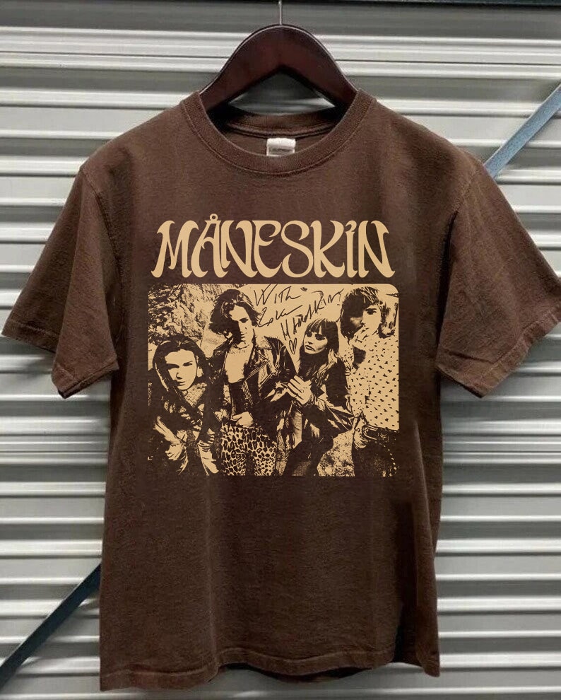 2023 Måneskin RUSH World Tour T-Shirt Large Concert MSG