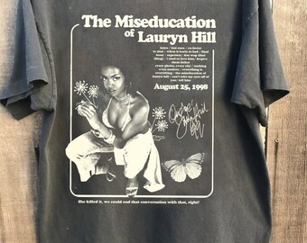 Lauryn Hill Retro Graphic T-shirt, the Miseducation of