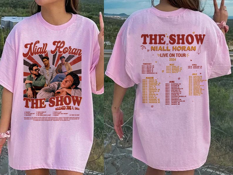 Niall Horan the Show Album 2024 Shirt, the Show Live on Tour Gift