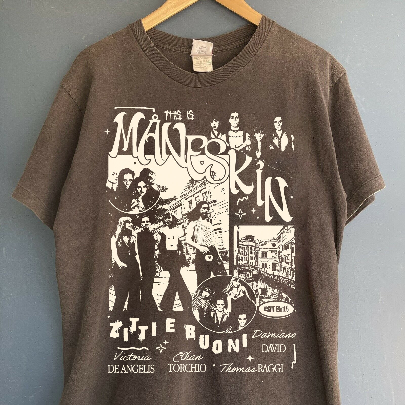 Maneskin T-shirt, Sweatshirt , Måneskin Rock Band T-shirt