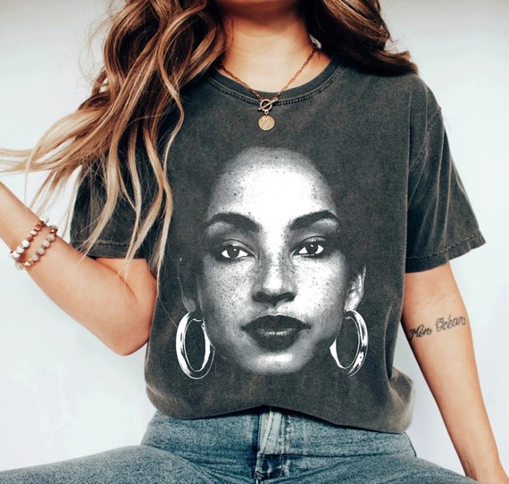 Sade Adu Face Shirt, Sade Adu Unisex Tshirt, SADE Tour Tshirt