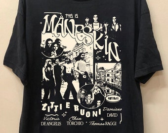 Maneskin T-shirt, Sweatshirt , Måneskin Rock Band T-shirt