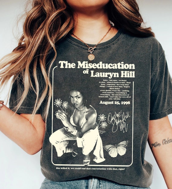 超レア！ローリンヒルMiseducation World Tour Tシャツ Lauryn Hill 1999 Miseducation World Tour Rap Tee | Vintage